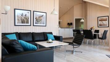 Fernseher, Kamin, DVD-Player