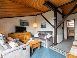 Una televisión, un reproductor de DVD