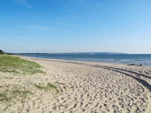Vlak bij het strand