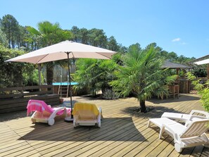 Terrace/patio - Ti Kaz Doudou by Interhome (Le Porge)