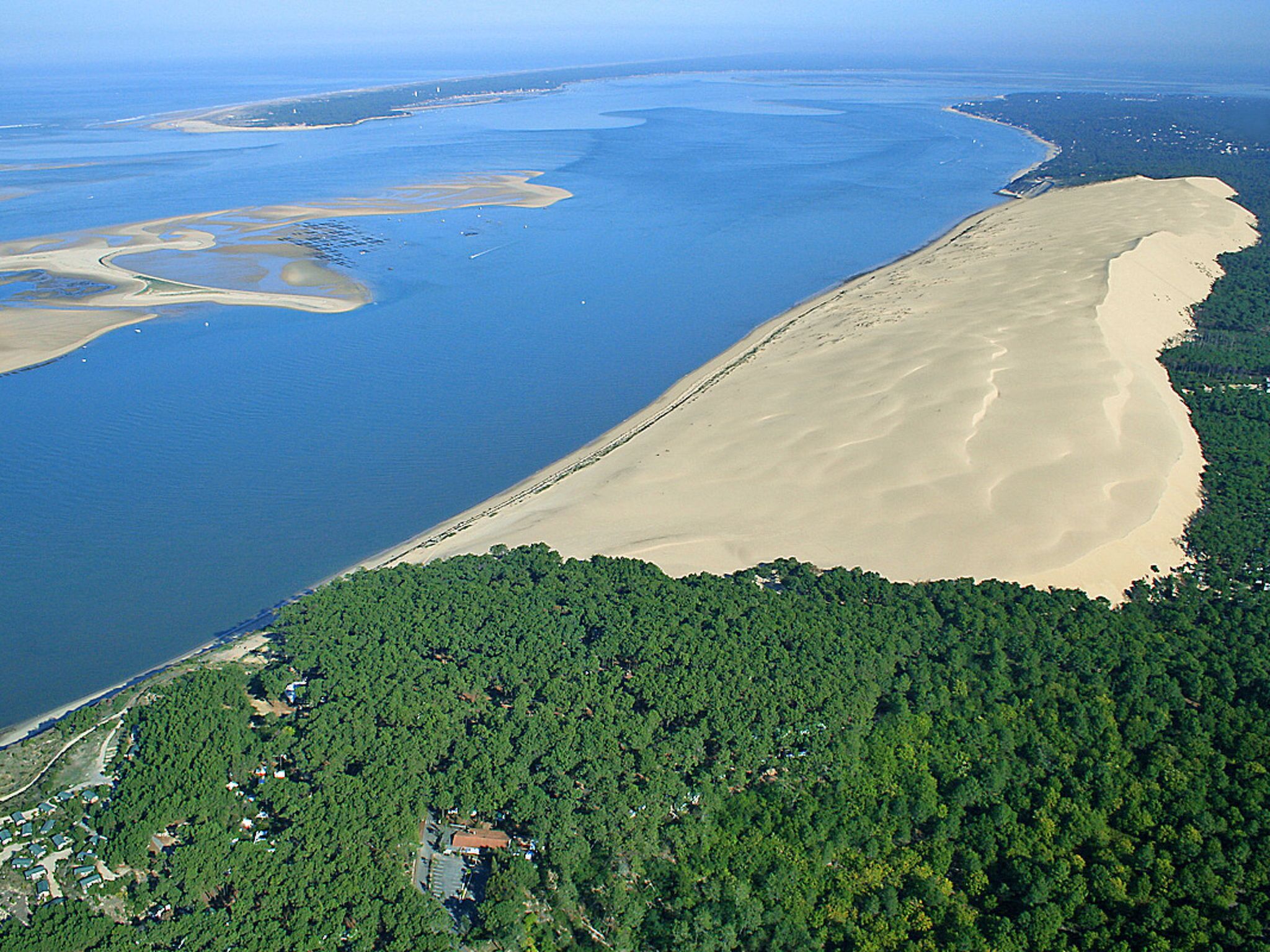 Vlak bij het strand