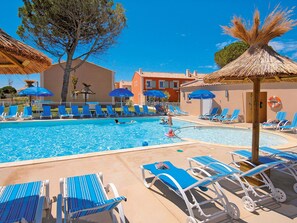 Una piscina climatizada