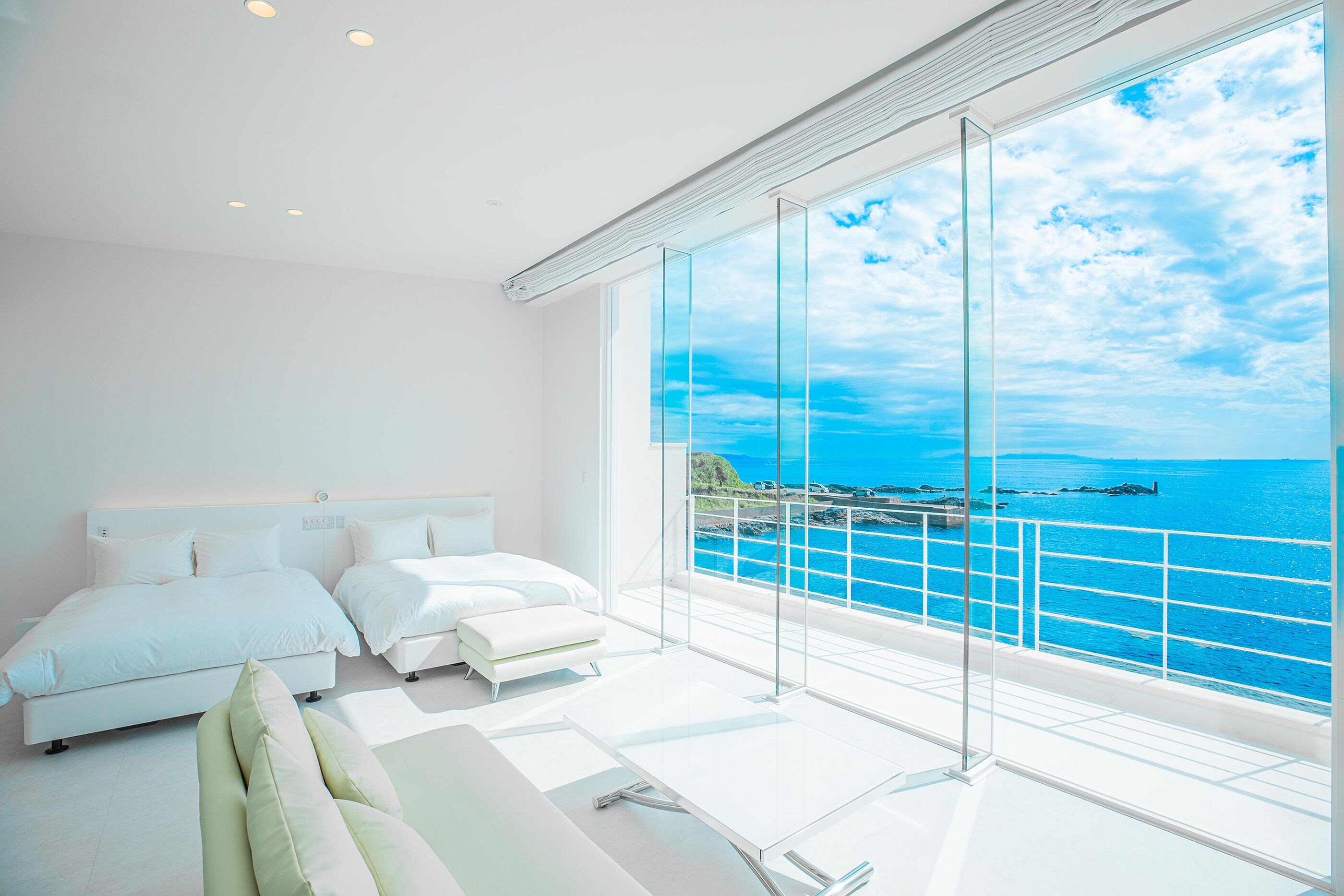 Panoramic Villa, Ocean View | 2 bedrooms, in-room safe, blackout drapes, soundproofing
