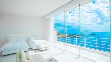 Panoramic Villa, Ocean View | 2 bedrooms, in-room safe, blackout drapes, soundproofing