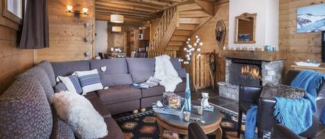 تلفزيون، مدفأة