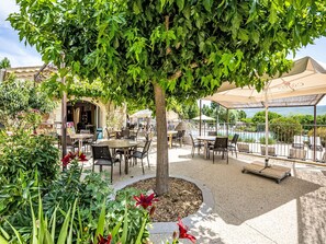 Outdoor dining - Domaine de Sévenier Micocoulier by Interhome (Vallon-Pont-d'Arc)