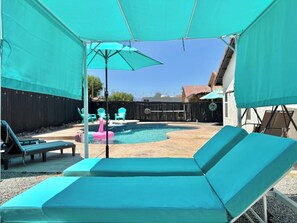 Pool - Coachella 5BR, Pool Fire Pit BBQ, Chef Kitchen (Indio)