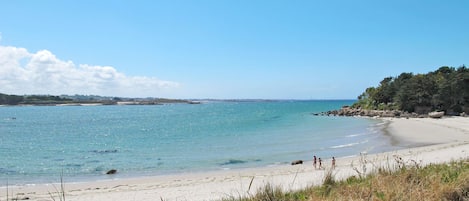Tæt på stranden