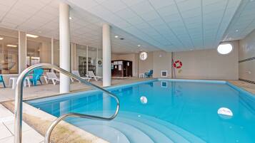 Indoor pool, a heated pool
