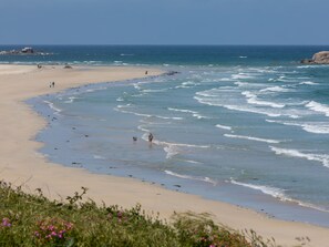Nær stranden