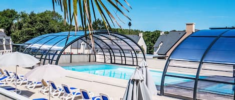 Una piscina riscaldata