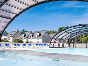 Una piscina riscaldata