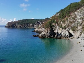 Tæt på stranden