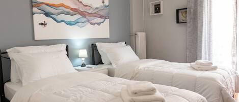 2 quartos, escrivaninha, ferros/tábuas de passar roupa, Wi-Fi