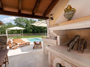 Terrace/patio - Vacation home Lucija by Interhome (Pazin)