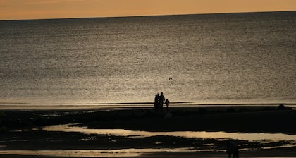 Vue Mer et filet de repos