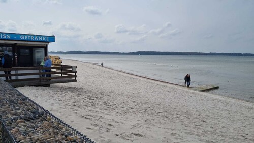 Ferienwohnung Am Ostufer" mit Gemeinschaftsgarten und Wi-Fi