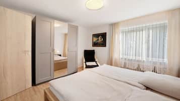 2 Schlafzimmer, Bügeleisen/Bügelbrett, kostenloses WLAN, Bettwäsche