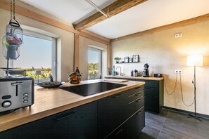 Kühlschrank, Ofen, Herdplatte, Geschirrspüler