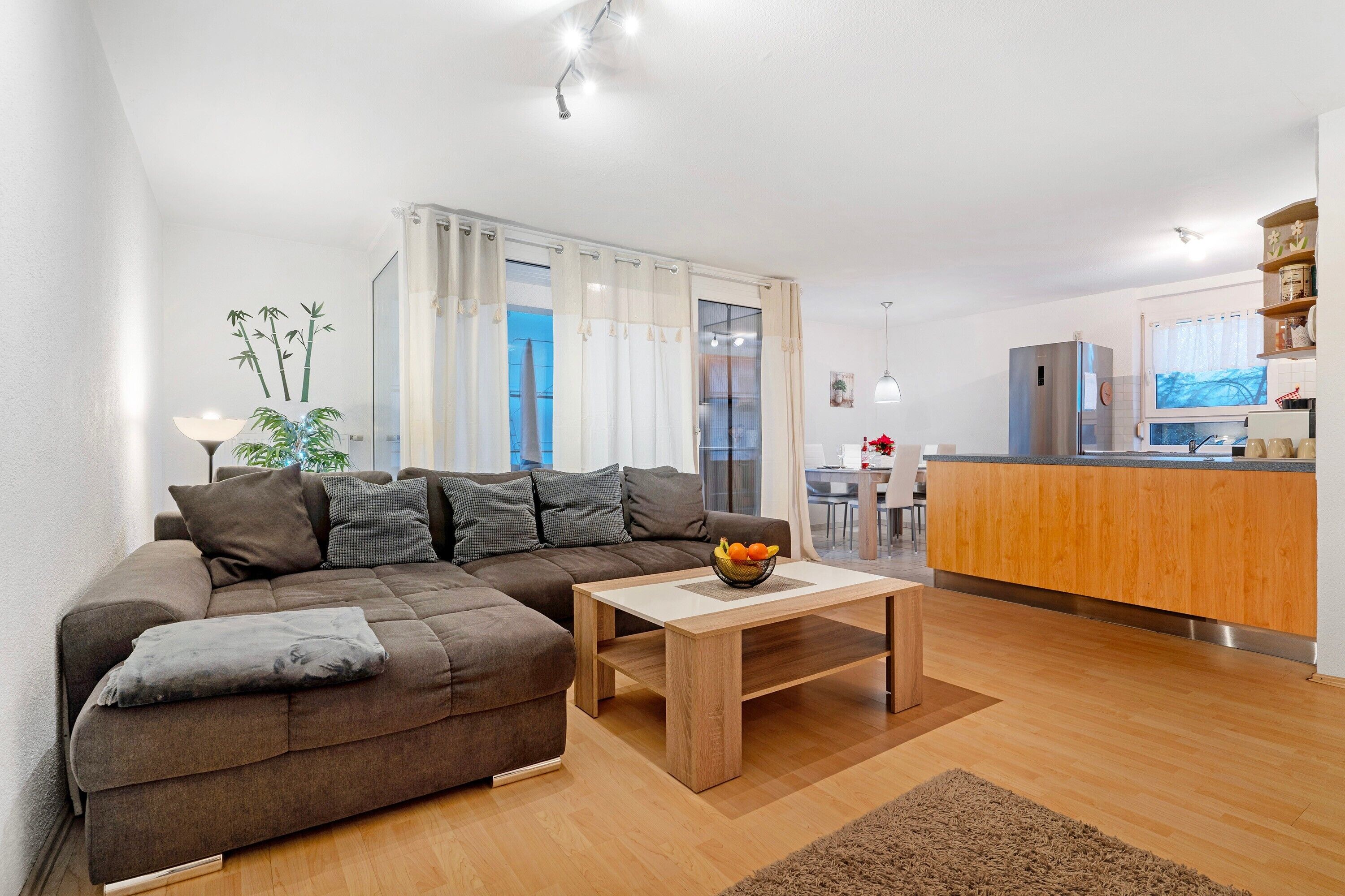 TV, DVD player, stereo