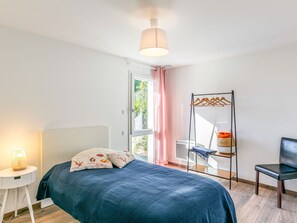 3 habitaciones, tabla de planchar con plancha y wifi 