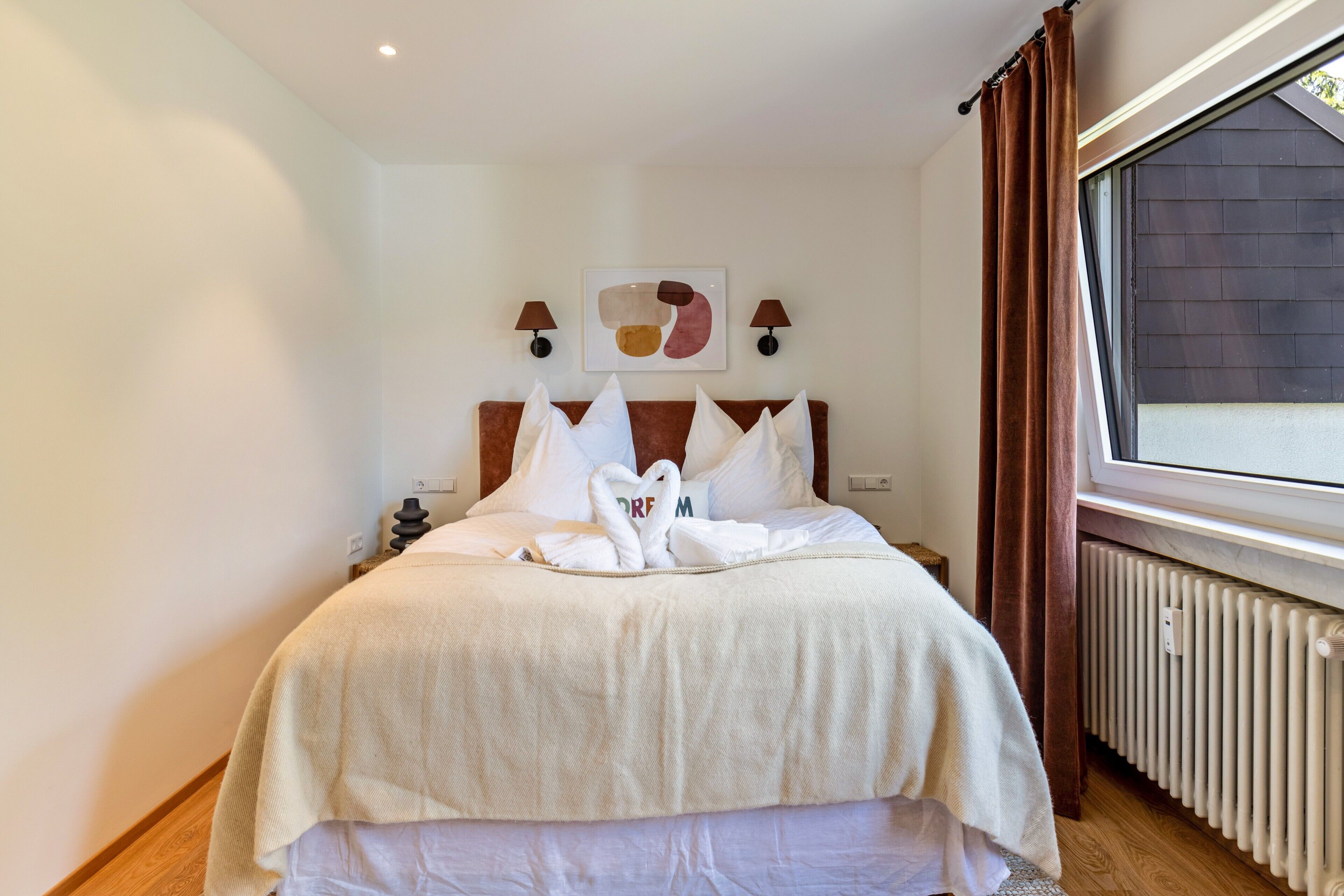 1 Schlafzimmer, Bügeleisen/Bügelbrett, kostenloses WLAN, Bettwäsche