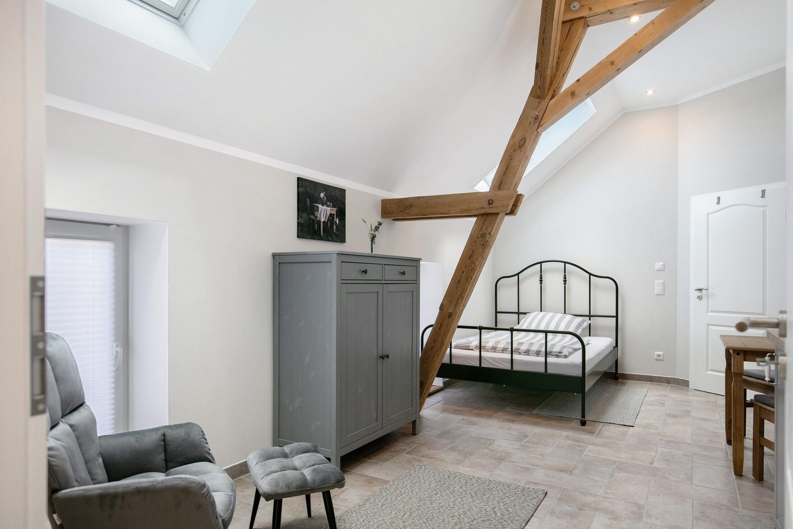 1 chambre, accès au Wi-Fi (inclus), literie fournie