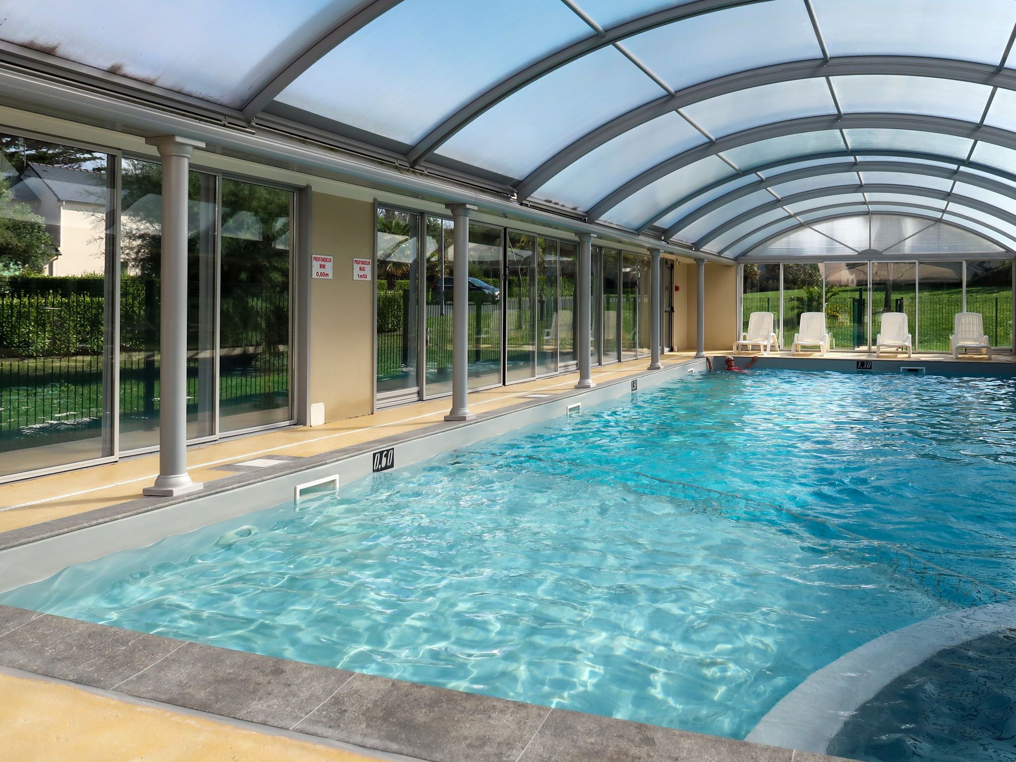 Piscine chauffée