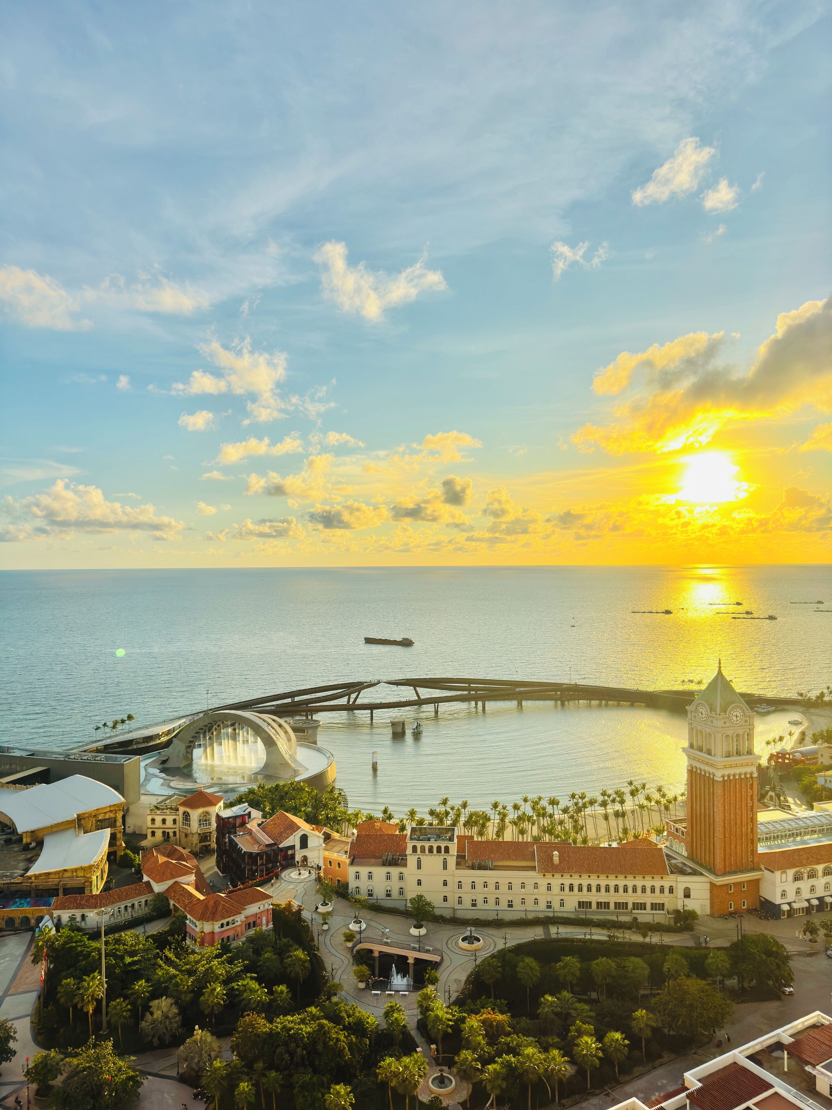 Uitzicht vanuit accommodatie