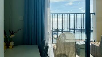 Deluxe Apartment, 1 Bedroom, Balcony, Ocean View | Beach/ocean view