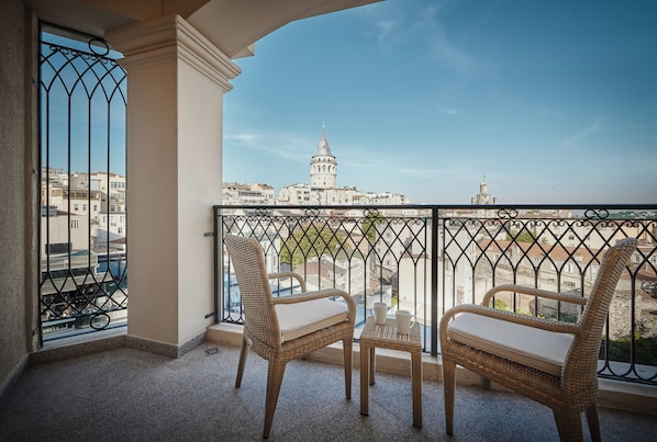 Superior Room with Galata View | Terrasse/patio