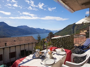 Outdoor dining - La Trave by Interhome (Stazzona Germasino)