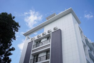 Majoituspaikan julkisivu