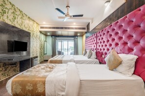 Family Room, Garden View | Peti besi dalam bilik, kalis bunyi, Wi-fi percuma 