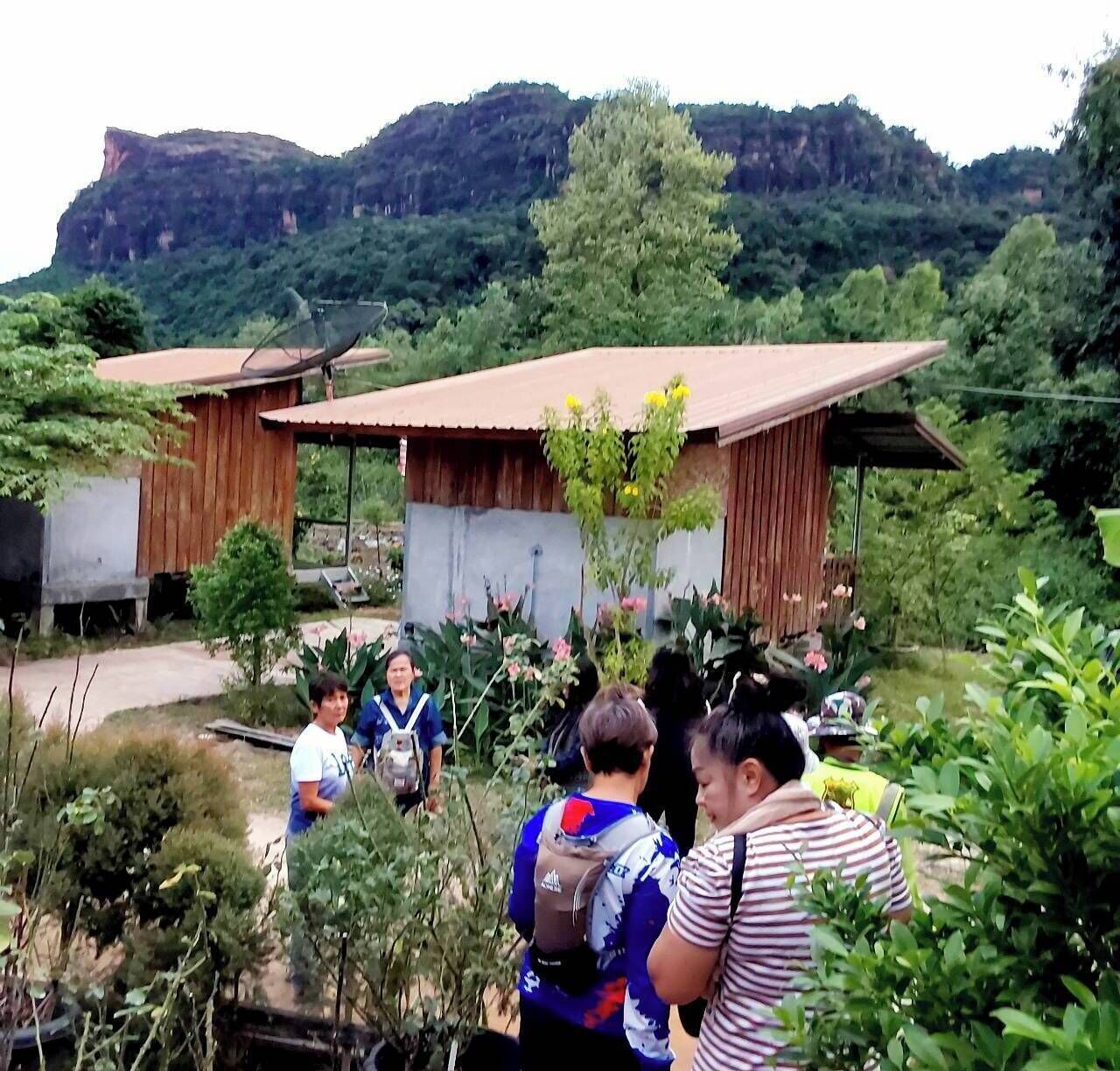 Façade de l’hébergement