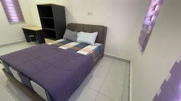Deluxe Double Room | Ruang kerja komputer riba, Wi-fi percuma, cadar katil