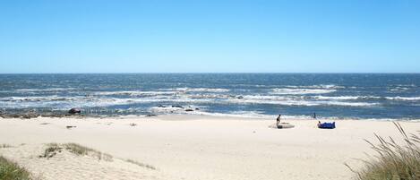 Tæt på stranden