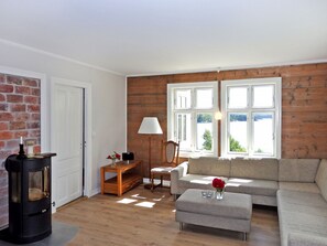 Fernseher, Kamin, DVD-Player