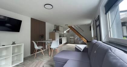 Oase im Grünenhinterhof, EG, Ruhe, Terrasse, Carport, Free Paytv, Kaffee&tee,