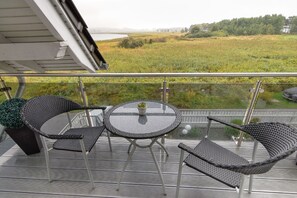 Outdoor dining - Schicke Ferienwohnung mit Meerblick - Rügenreif Ferienwohnung Nr. 04 (Mönchgut OT Klein Zicker)