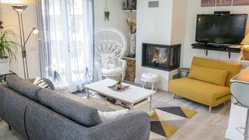 Televisie en een dvd-speler