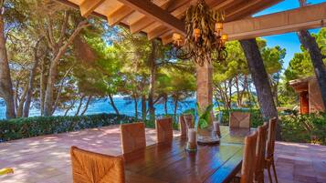 Restaurante al aire libre