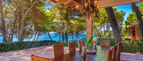 Restaurante al aire libre