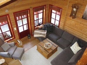 Televisio, takka, DVD-soitin