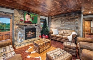 Smart TV, fireplace, offices