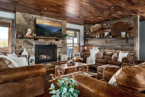Smart TV, fireplace, offices