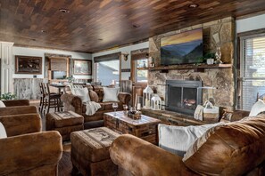 Smart-TV, peis og kontorer