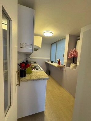 Appartement, 2 chambres, balcon, vue sur le jardin | Intérieur