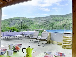 Outdoor dining - Adriana, Pia Luca & Marco (PRE174) by Interhome (Molini di Prelà)