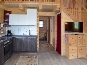 Fridge, oven, dishwasher, cookware/dishes/utensils - Vacation home Waltl by Interhome (Fusch)